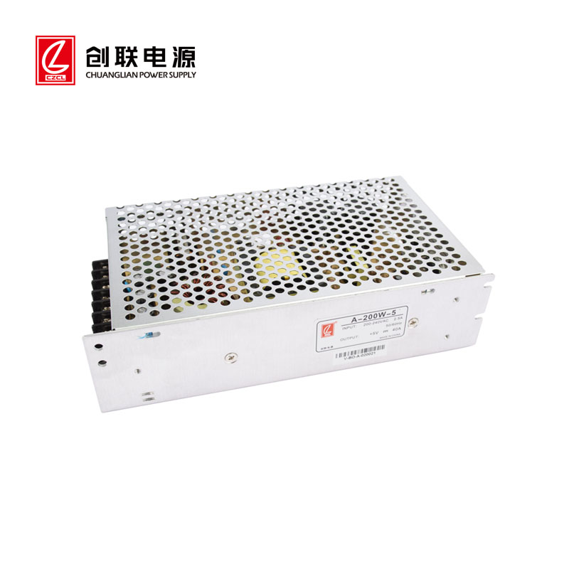 Chuanglian power supply A-200AF-5 ultra-thin full-color LED display A-200W-5 switching power supply 200W40A