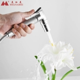 Полный медный холодный и горячая вода женский смеситель, туалет для ванной комнаты, туалет, вымывающие спрыски
