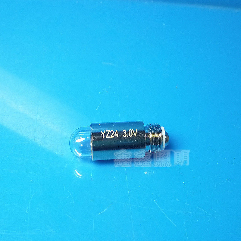 苏州六六视觉鹤牌YZ24 YZ6F YZ-11D检眼镜灯泡 3.5V0.72A wa03000