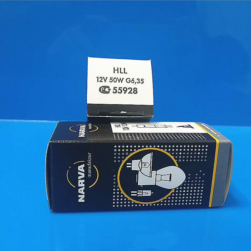 德国原装 利华NARVA 55928 HLL12V50W 精密光学仪器灯泡/卤素灯