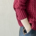 Mori phụ nữ văn học dệt kim ngắn cardigan xoắn bat tay áo len áo len giản dị 2019 mùa thu mới - Cardigan