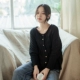 Mori phụ nữ văn học dệt kim ngắn cardigan xoắn bat tay áo len áo len giản dị 2019 mùa thu mới - Cardigan