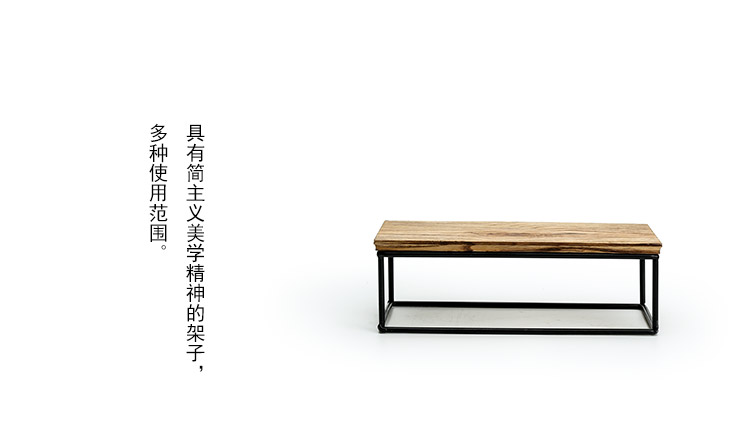 Kệ gỗ sáng tạo Xiao Duobao bộ trà giá lưu trữ ấm trà giá gốm trang trí thủ công trang trí dcor phòng ngủ vintage