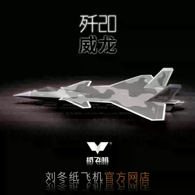 Fly North guo sai festival J-20 Veyron 2 high-fidelity can fly stealth fighter Liu paper airplane