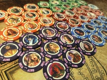 (Anne table tours) AHLCG character chips player instructions Total 44 delivery containing boxes