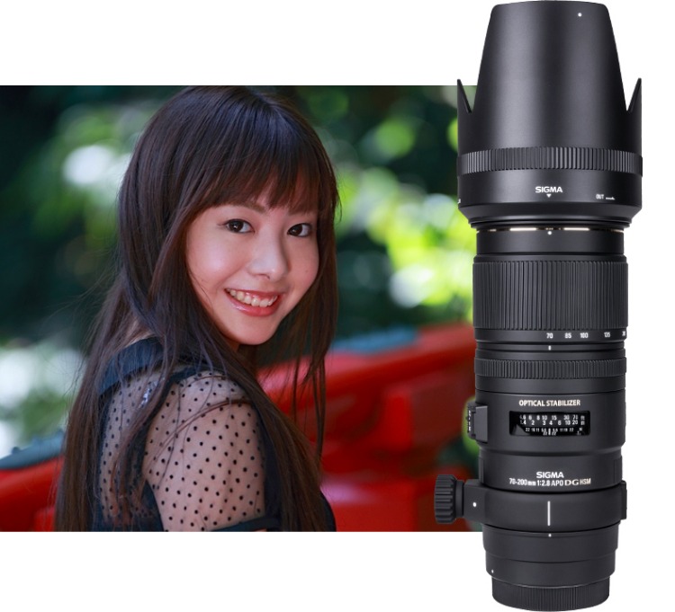 Sigma Sigma 70-200 mét F2.8 OS chống rung full frame SLR ống kính máy ảnh telephoto nhỏ màu đen năm thế hệ