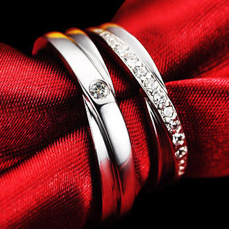 Bague mixte BROSWAY en Palladium - Ref 3086364 Image 1