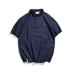 BDCT tự làm đơn giản ghi nhãn áo sơ mi POLO nam ngắn tay 2018 mới Hồng Kông phong cách thời trang áo thun cotton cổ áo t shirt polo Polo