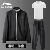 Спортивный комплект, толстовка, белые штаны, быстросохнущая футболка, 3 предмета