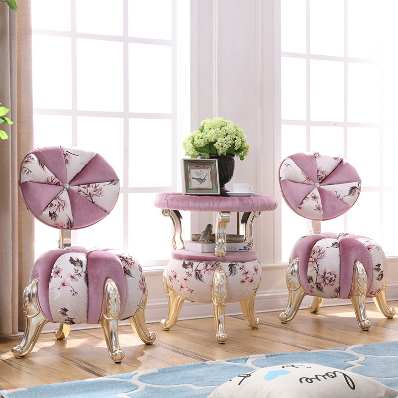 Balcony Living Room Leisure Table And Chairs Kit Three Sets Hotel Hotel Photo Gallery Beauty Salon Business Casual Tea Table Sofa