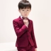Bộ đồ bé trai phiên bản Hàn Quốc của cô gái bán hoa nhỏ chủ nhà biểu diễn đàn piano quần áo bé trai ba mảnh mùa thu đông bộ Vest cho bé trai lịch lãm Váy trẻ em