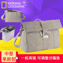 National Geographic NG P2130 SLR camera bag private home retro canvas medium travel shoulder Photography