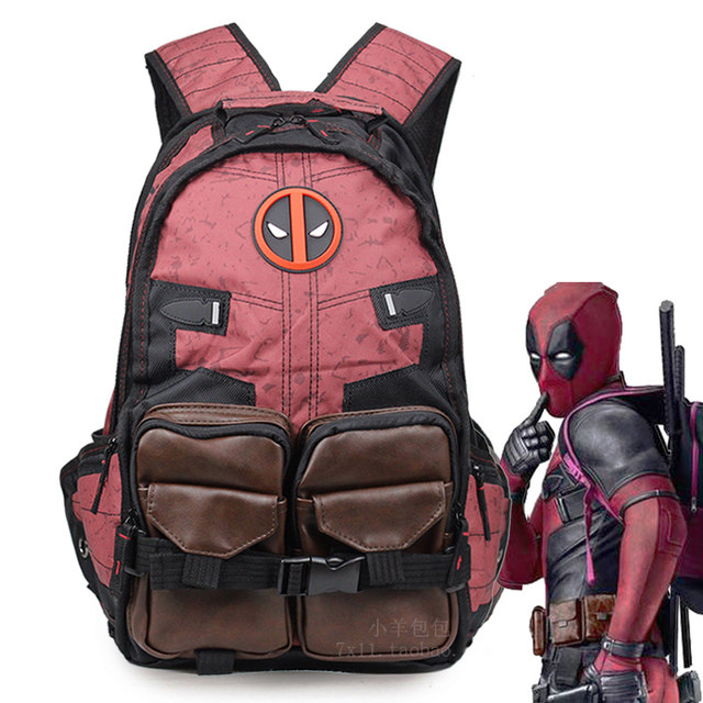 deadpool school bag