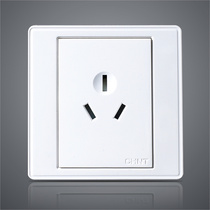 Chint switch socket NEW7E three-hole 16A air conditioning socket 86 type switch