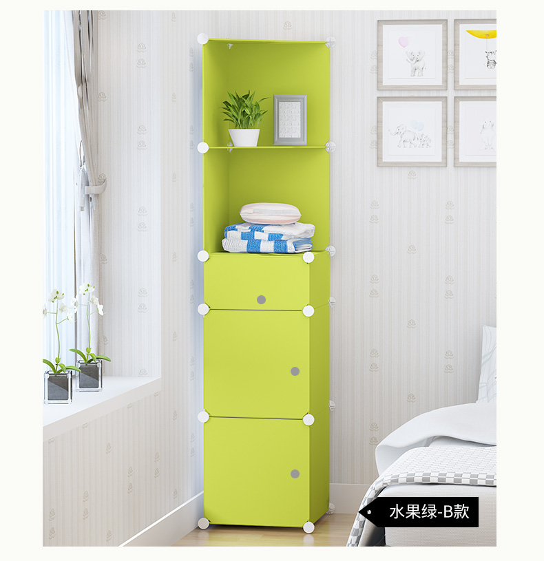 tủ tam giác góc tủ góc tủ kệ đa năng nhựa lưu trữ nhựa lưu trữ tủ phòng khách nhỏ góc tủ - Buồng tủ giày nhựa thông minh