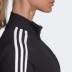 Áo khoác thể thao dệt kim mới của Adidas nữ 19 mùa thu Áo khoác ba sọc đứng cổ áo DP2411 - Áo khoác thể thao / áo khoác