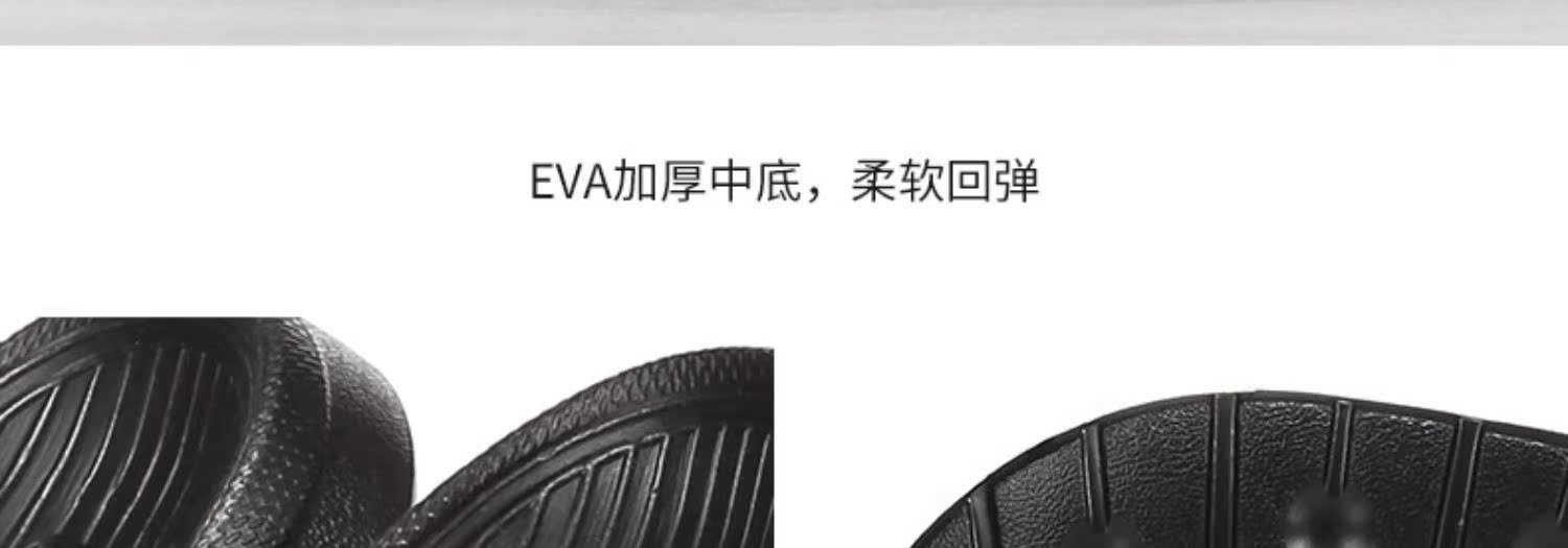 Dép Adidas nam 2019 hè mới giản dị đi biển sọc trắng đen thể thao thoáng khí G15890 - Dép thể thao dép lv chính hãng