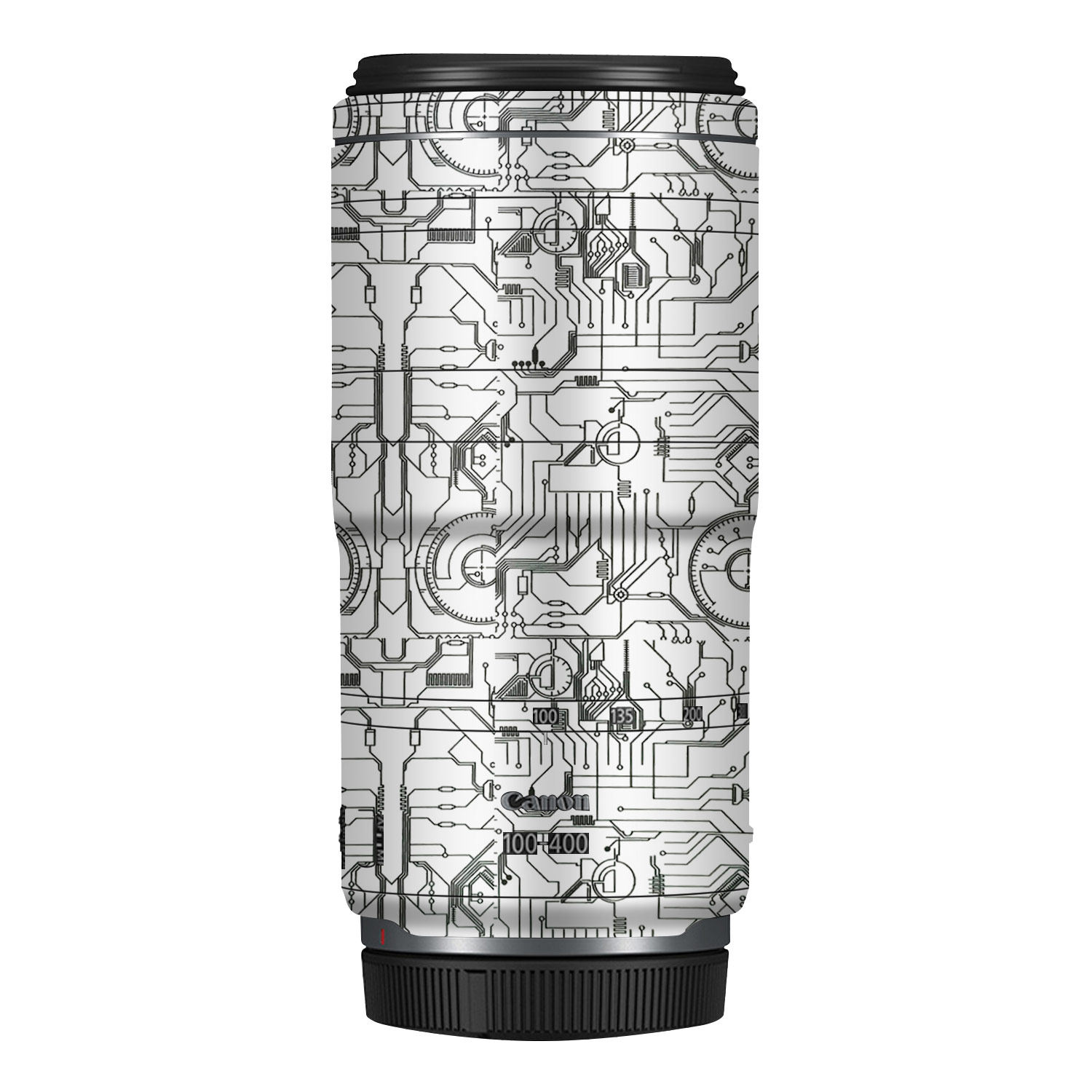 Suitable for Canon RF100-400mmF5 6-8 IS USM lens protection adhesive film sticker color cling film-Taobao