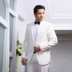 Yêu 99 nam cổ xanh đen Phiên bản Hàn Quốc của bộ đồ chủ nhà trang phục ca sĩ hợp xướng trang phục NZ059 - Suit phù hợp áo vest nam Suit phù hợp
