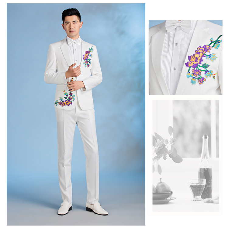 Trang phục phù hợp với trang phục nam phù hợp với người lớn trang phục biểu diễn 2017 ca sĩ chủ nhà mới ăn mặc hợp xướng trang phục nam quần áo thể thao nam