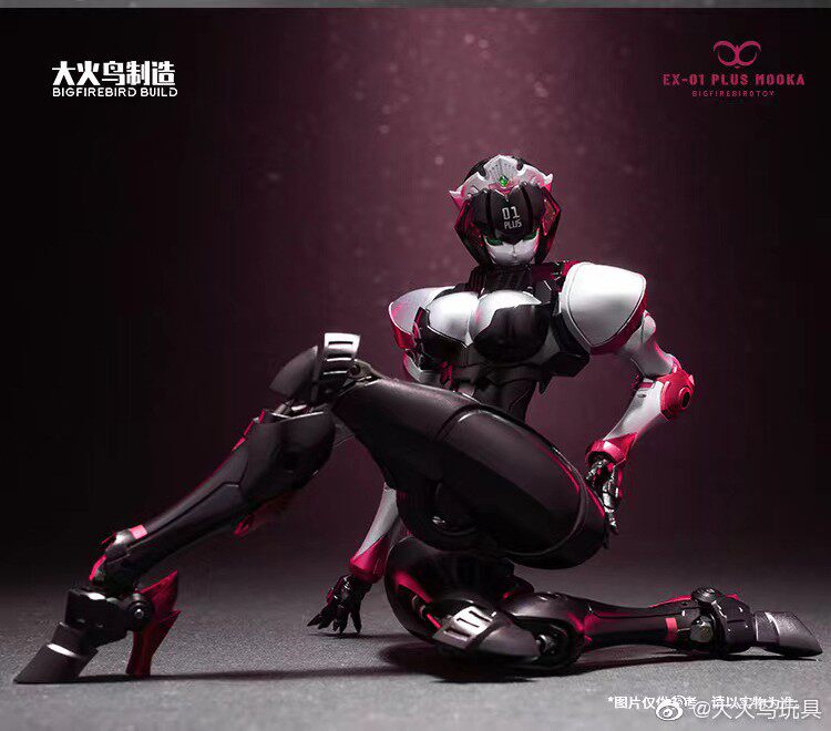 Big Firebird EX-01 PLUS MOOKA Robot Action Figure Transformation