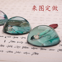 Painting and calligraphy Zhenshen brush papermaking classmates birthday fans girlfriends personality creative custom photos holiday gifts