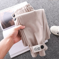 New Korean version of girls pants casual pants cotton radish pants Harlan pants leggings padded pants foreign style