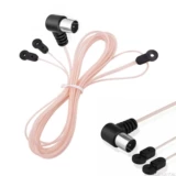 2M75OHMFM RadioAerialCable для улучшения полученного сигнала Home FM антенна 2 метра прозрачная