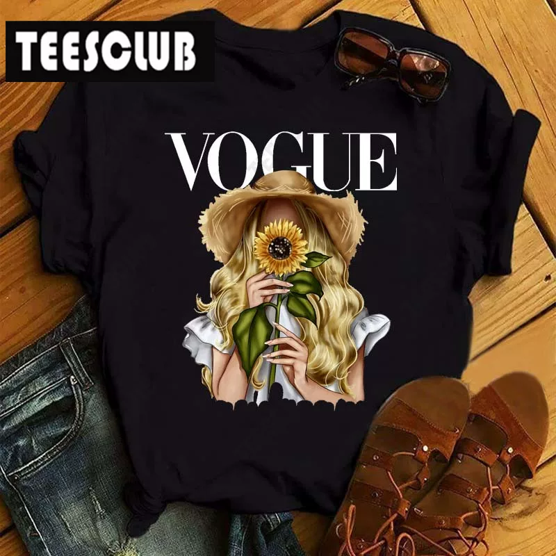 [VOGUE Женская футболка 2022 T женская]