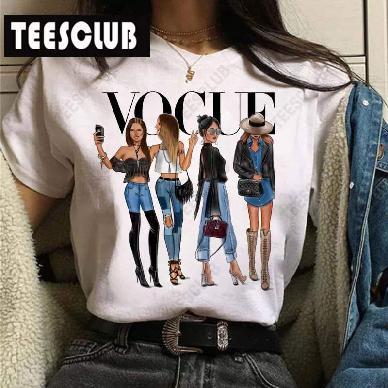 [VOGUE Женская футболка 2022 T женская]
