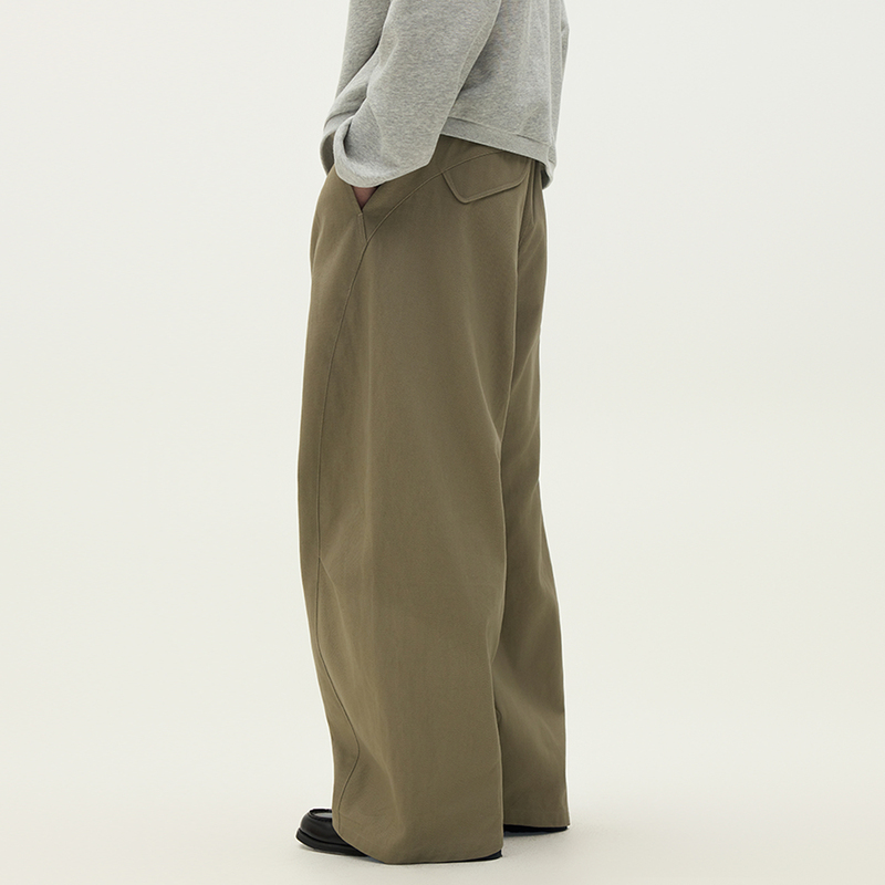 Somenum Forest 25Aw'Scimitar Pants' Curved Silhouette Cut Unisex Versatile Practical Chino Trousers Somenum Forest 25Aw'Scimitar Pants' Curved Silhouette Cut Unisex Versatile Practical Chino Trousers