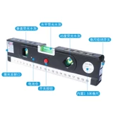 Лазерный уровень приборной инфракрасной рулетку лазерный лазер 2 линии горизонтальный горизонтальный украшение приборо