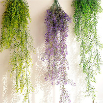 Admiralty willow wall decoration pendant three-dimensional simulation country pastoral plant wall-hanging living room decoration wall decoration pendant