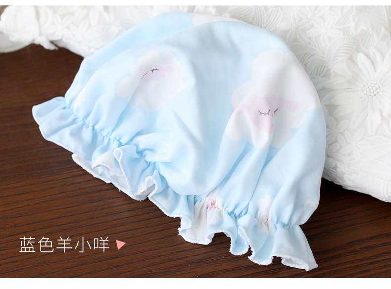 Yourban mùa xuân và mùa hè bà mẹ sau sinh cung cấp phần mỏng gạc thoáng khí cotton mang thai phụ nữ - Mũ thai sản / Vớ / Giày mũ thu đông cho phụ nữ sau sinh