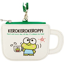 6 fold Japanese sanrio keroppi big-eyed frog melody pudding dog IC traffic card kit pocket coin purse