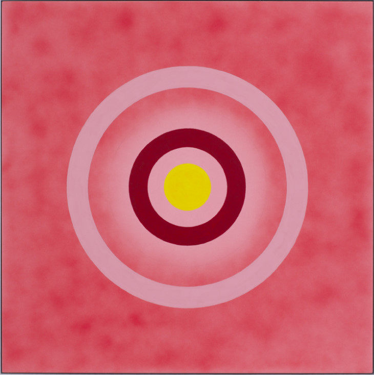 M808 (USA) Kenneth Noland (Kenneth Noland) Abstract Painting of the painting web