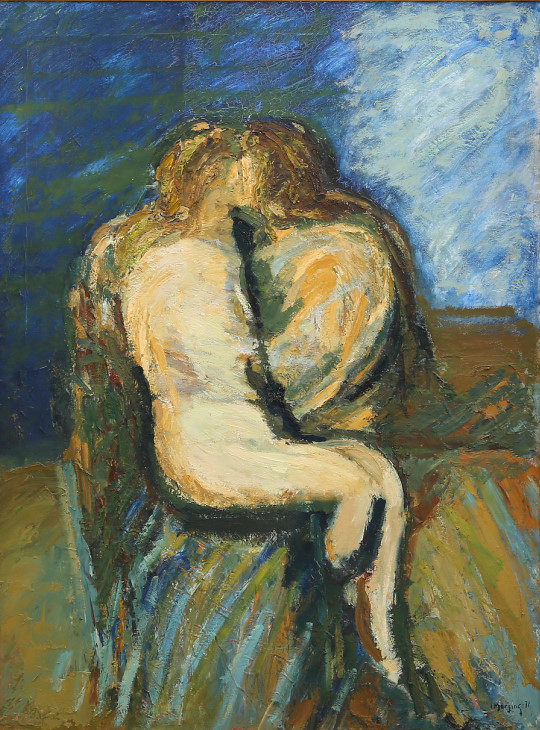 A105 (Sweden) Ivar Morsing Abstract of the abstract oil painting web