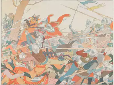 C713 (France)Louis-Maurice Boutet de Monvel Illustration Gallery of Joan of Arc