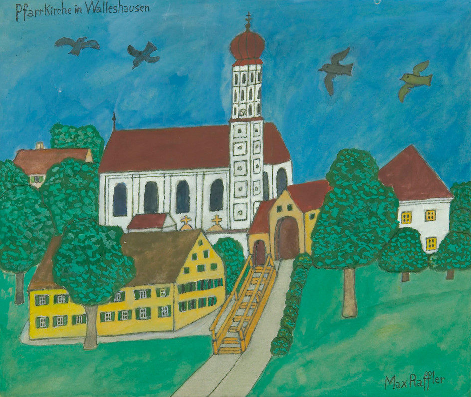 A201 (Germany) Max Raffler (Max Raffler) Fine Art Painting Map Gallery