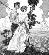 R560 (USA) Franklin Booth Franklin Booth Pen Drawing Prints Gallery