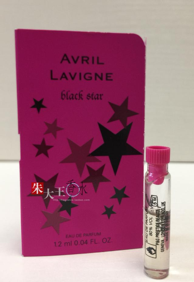 AVRIL LAVIGNE艾薇儿BLACK STAR黑曜之星Wild Rose 野玫瑰试管怎么用才