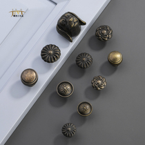 European antique IKEA handle round single hole handle drawer handle alloy handle garment cabinet handle home decoration handle