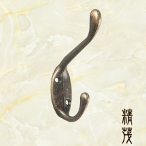 B- 407 bathroom European living room single hook antique clothes adhesive hook hook wall hanging door hanging clothes hook