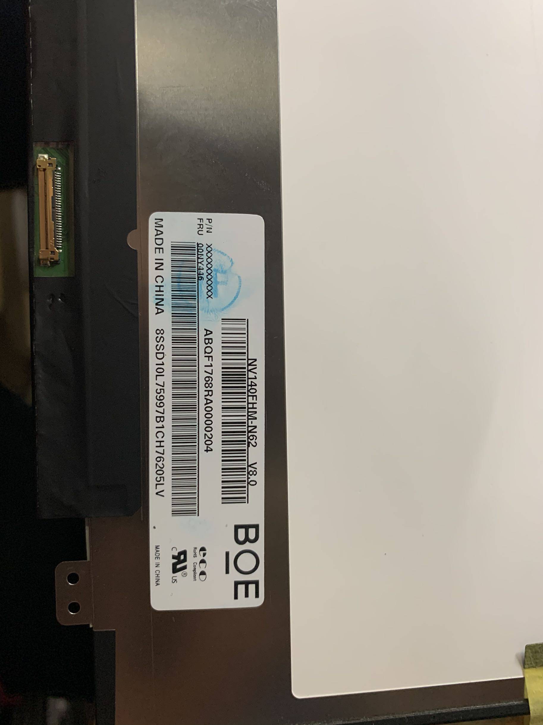 NV140FHW-N62 NV140FHW-N62 N4143 LP140WF6 B140HAN01 1 B140HAN01 LP140WF1 SPJ1 72 colour gamut