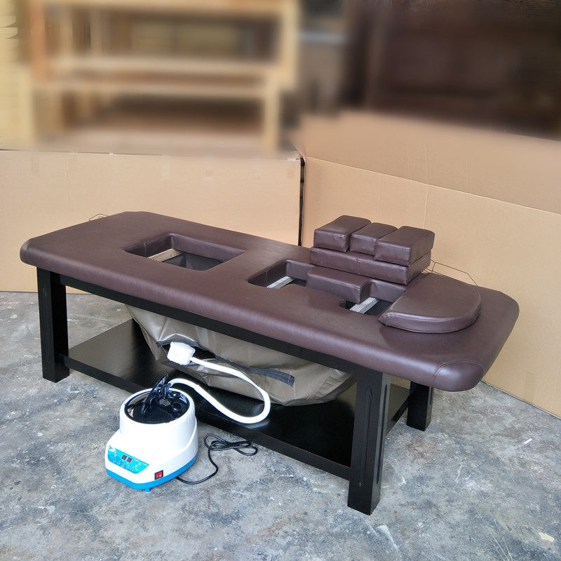 Solimu beauty salon specialized Chinese medicine steam fumigation automatic thermal therapy bed cloth bag storage can be removed