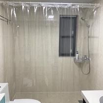 Transparent bath curtain isolating curtain air conditioning cold air anti-dust door curtain waterproof kitchen anti-smoke water retaining curtain