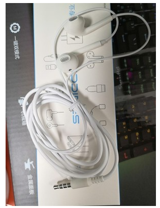 Vocal K8 single-hole ear line phone notebook computer headphone single plug voice call-Taobao