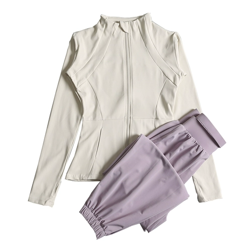 Элитный комплект для спортзала для тренировок, спортивный модный лонгслив, одежда для йоги, для бега, популярно в интернете