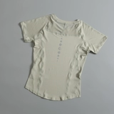 Спортивная футболка, летняя дышащая быстросохнущая одежда для йоги, 2025 года, для бега, короткий рукав, свободный крой