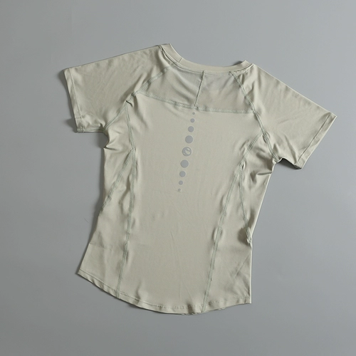 Спортивная футболка, летняя дышащая быстросохнущая одежда для йоги, 2025 года, для бега, короткий рукав, свободный крой